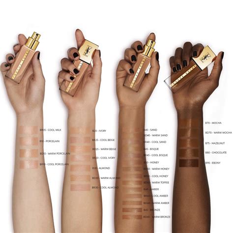 ysl teint touche eclat makeupalley|ysl touche eclat foundation shades.